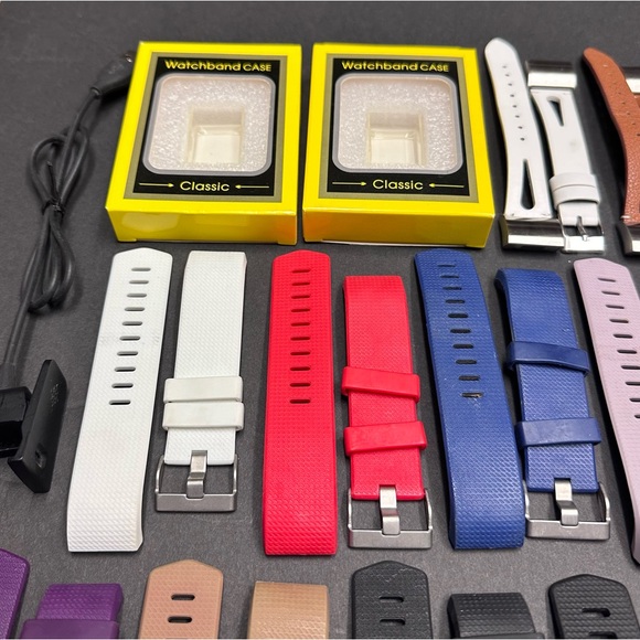 Fitbit Charge 2 Massive Band (24), Charger (1), and Case Bundle (4) - Picture 7 of 9